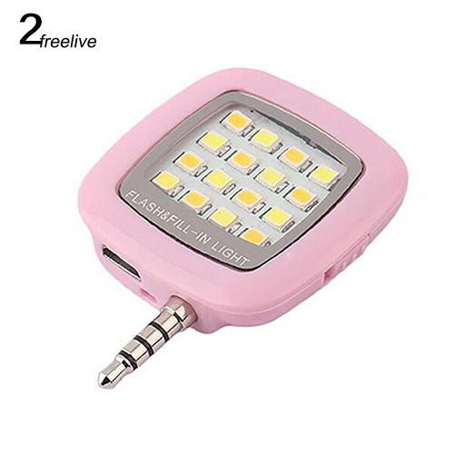 Đèn Led Mini Hỗ Trợ Chụp Ảnh Selfie Cho Điện Thoại Thông Minh