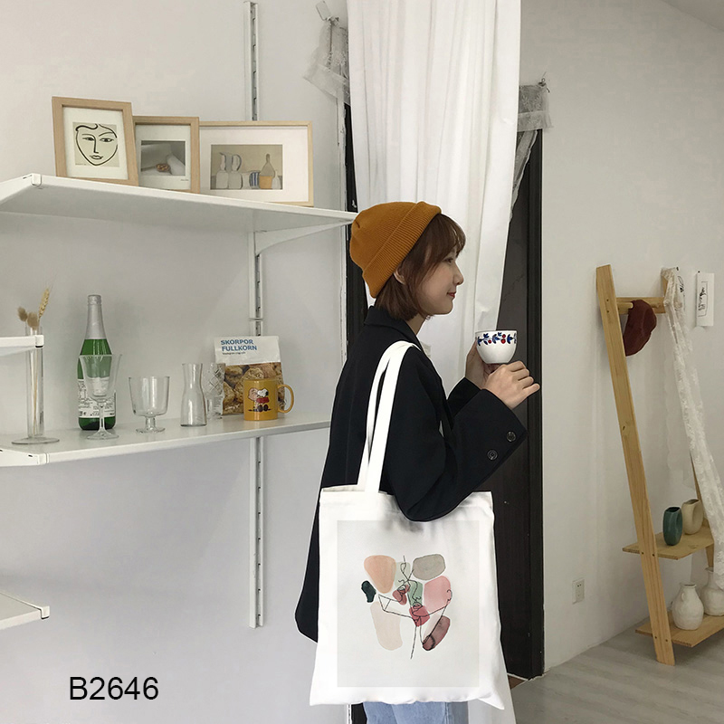 Túi đeo vai từ vải canvas thân thiện với môi trường
