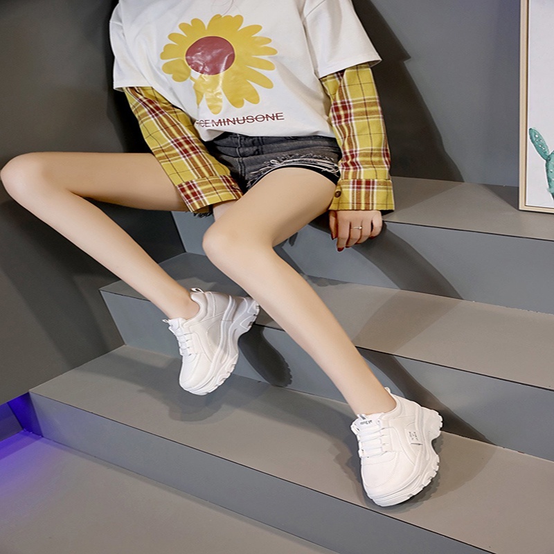Giày thời trang nữ IELGY đế mềm mũi tròn cho học sinh giải trí thể thao