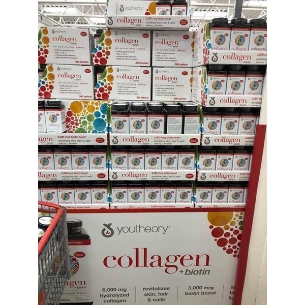 Collagen Youtheory Type 1 2 & 3 Của Mỹ, 390 viên