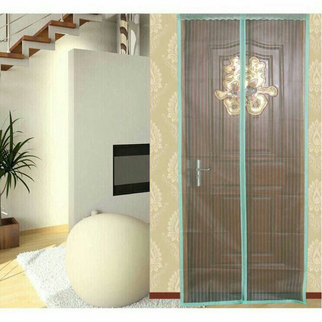 Cửa Lưới Chắn Muỗi Cửa Sổ Thông Minh - Tấm Rèm Vải Màn Chống Ngăn Côn Trùng Ruồi Bọ (Có Thể Cắt Tùy Ý)