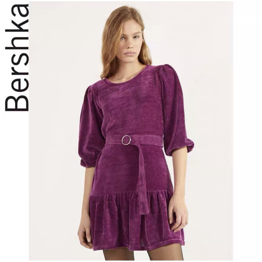 Váy nhung Bershka 382/405
