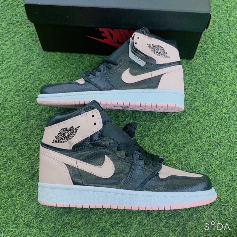 giày jordan đen hồng hàng 1:1 chuẩn ( full box + freeship )