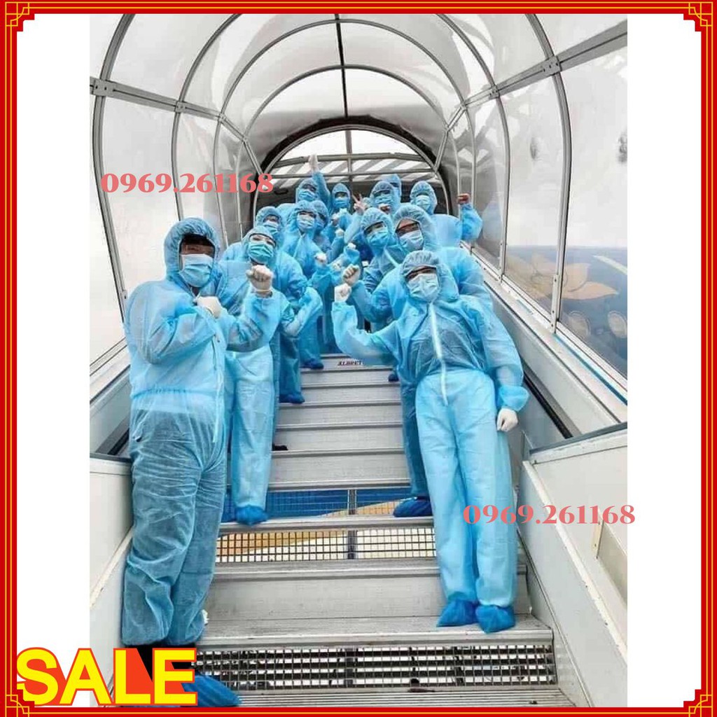 Set trang phục chống dịch 7 món - Hàng công ty