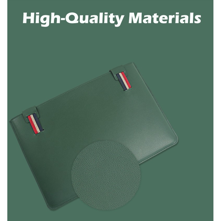 Túi Da Đựng Macbook Air Pro Dell Huawei Kích Thước 13.3 14 15 Inch | BigBuy360 - bigbuy360.vn