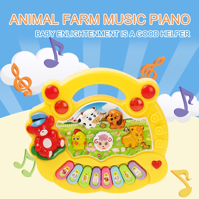 Coolplay Đàn Piano đồ chơi hình động vật ngộ nghĩnh cho bé