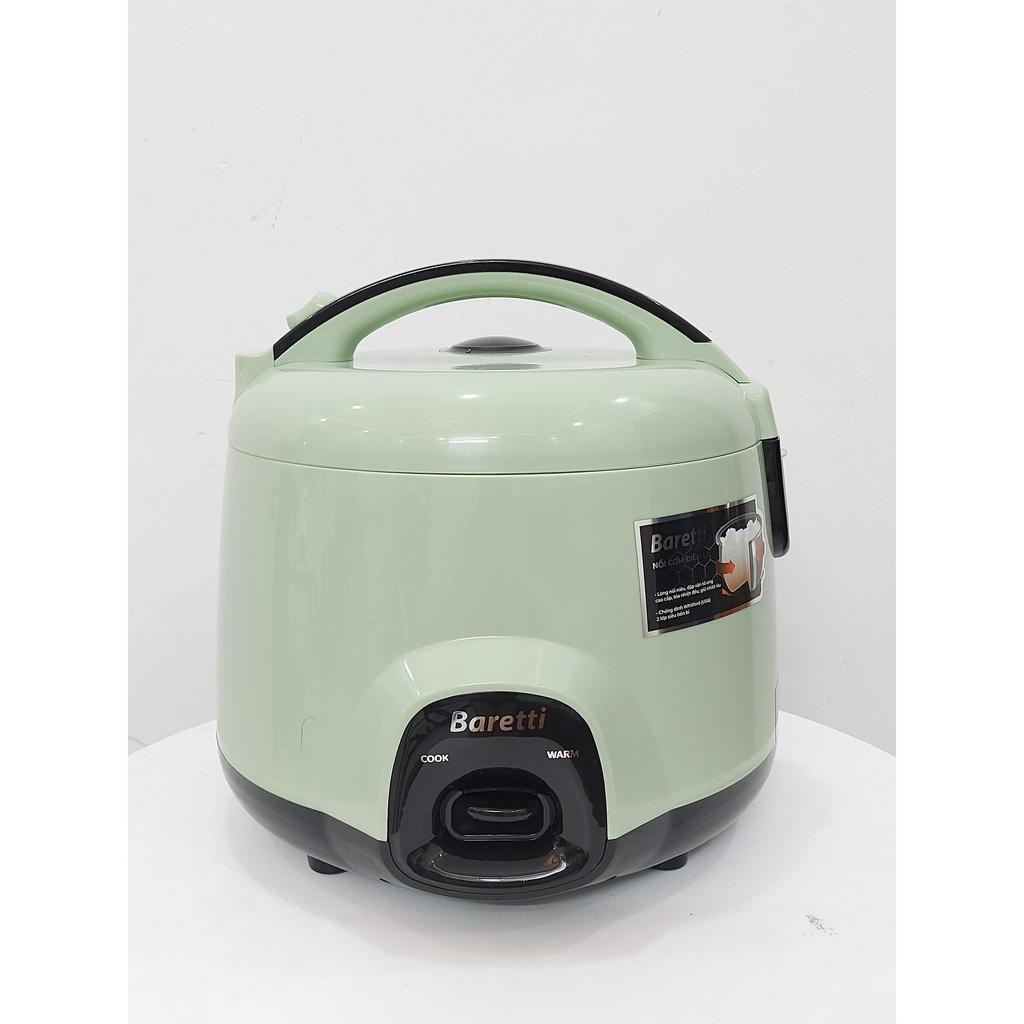 NỒI CƠM ĐIỆN 1.2L BARETTI BRD822G (BẢO HÀNH TOÀN QUỐC 12 THÁNG)