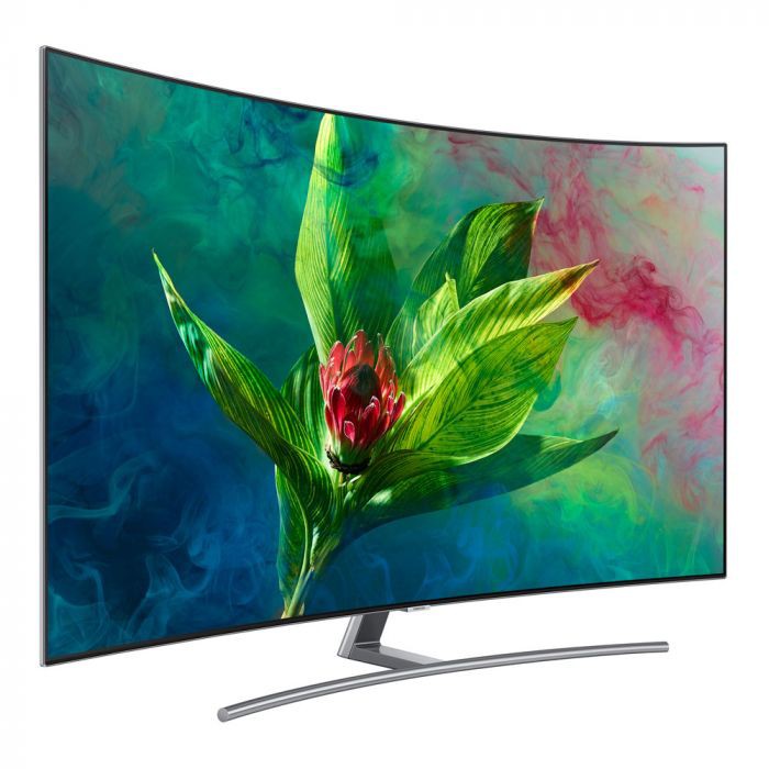 Smart Tivi Cong QLED Samsung 4K 55 inch 55Q8CNA Miễn phí vận chuyển HCM, giao hàng trong ngày