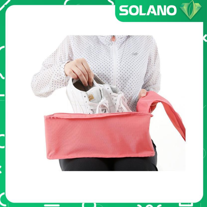 Túi đựng giày thể thao SOLANO đựng giày dép du lịch chống nước chống bụi xếp gọn tiện dụng HG-001199