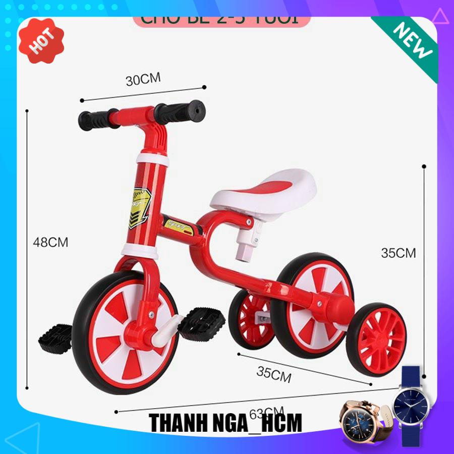 Xe đạp trẻ em,Xe chòi chân thăng bằng Motion,Sport 4 bánh có bàn đạp 3 bánh dành cho bé 2 đến 5 tuổi