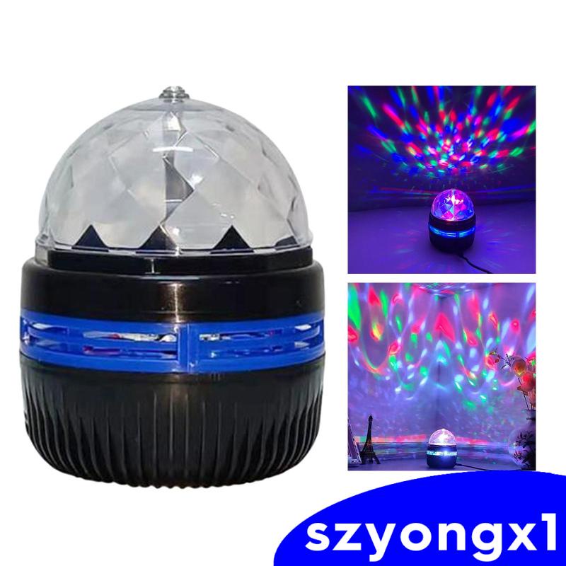 Đèn LED chiếu hình mặt trăng/ngôi sao xoay được trang trí nhà cửa