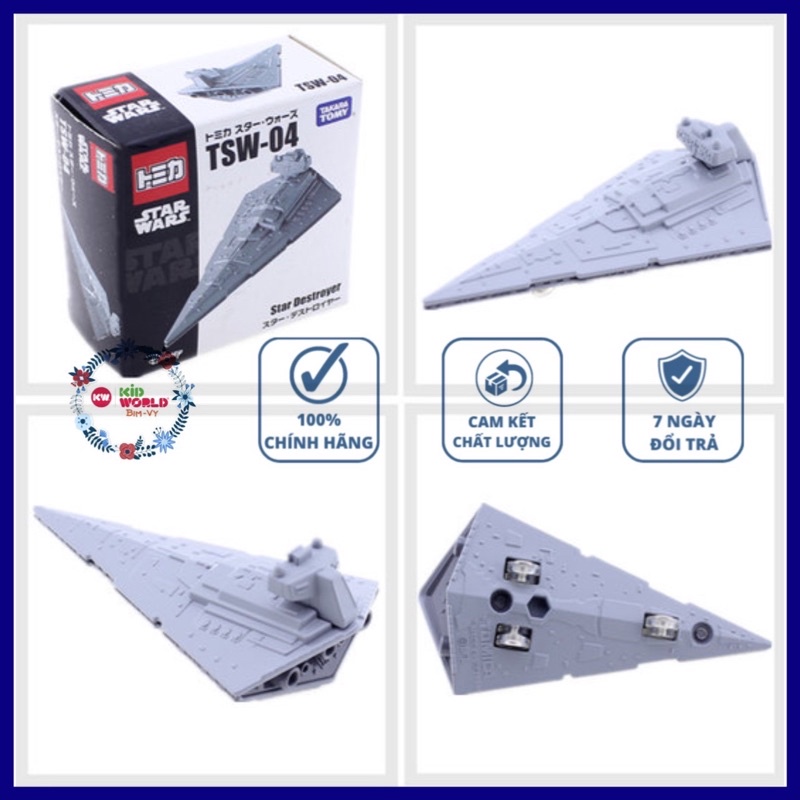 Xe mô hình Tomica Box Disney Star Wars TSW-04 Star Destroyer. MS: 708.