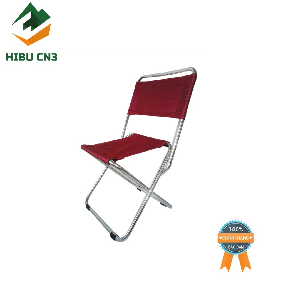 Ghế xếp du lịch, dã ngoại inox Thanh Long 35 x 30 x 65 cm loại nhỏ GXI-L03