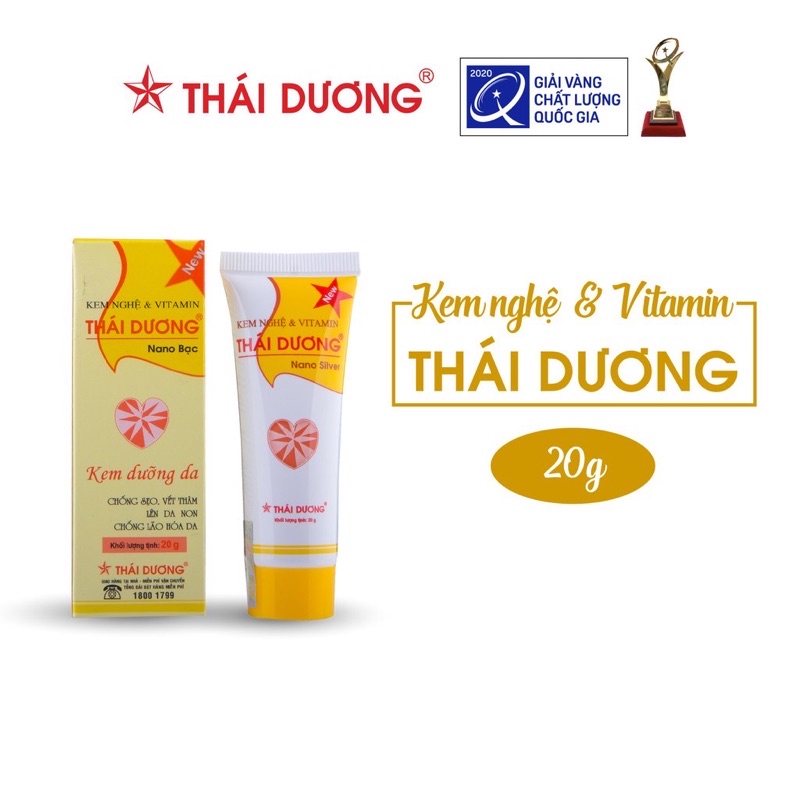 Kem nghệ Thái Dương Nano Bạc- đẹp da,sạch mụn,ngừa thâm