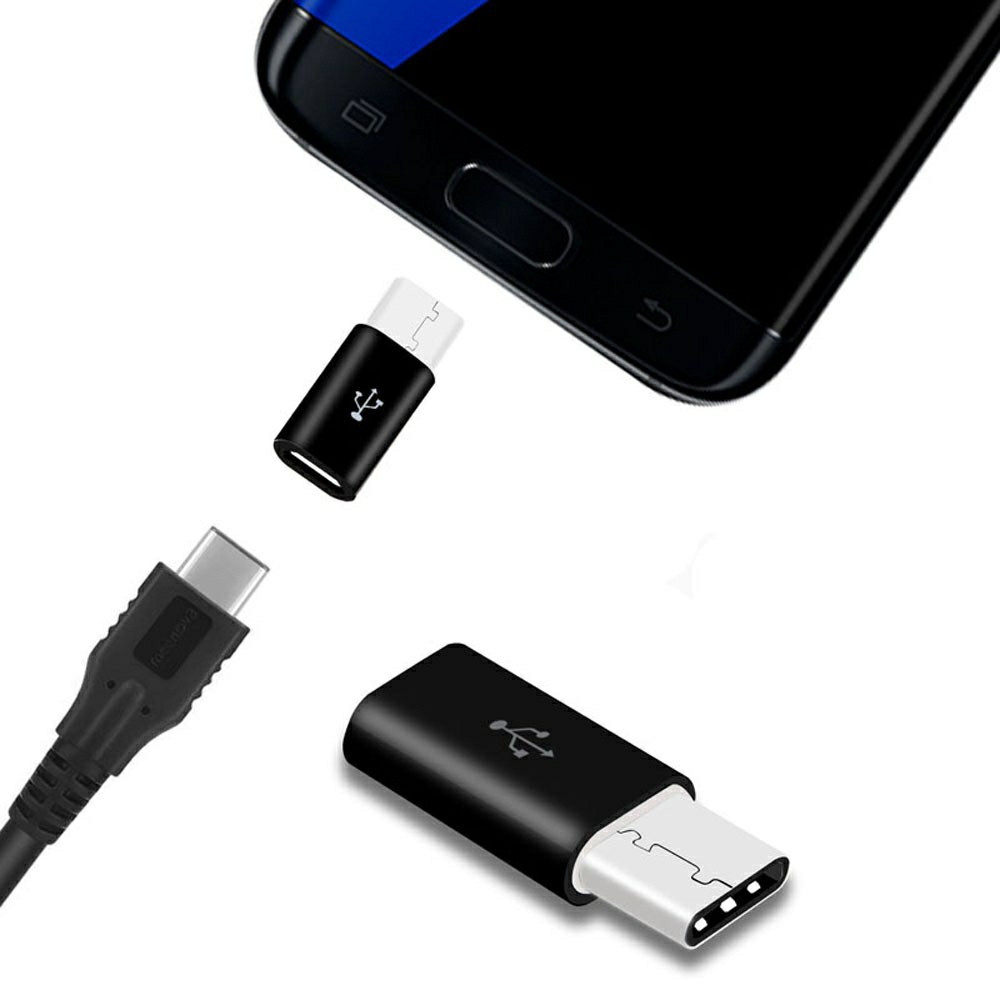 Đầu chuyển đổi chân Micro USB (Cái) sang Type C (Đực)