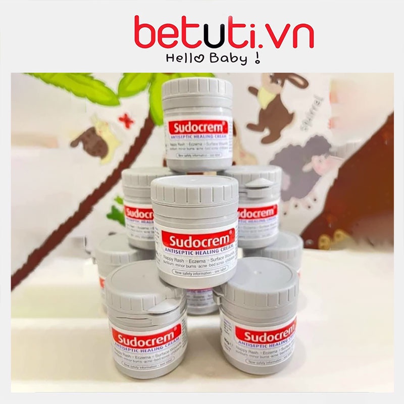 (Flash Sale) Kem Chống Hăm Tã Trẻ Em Sudocrem (60g,) Ireland betuti -Amina