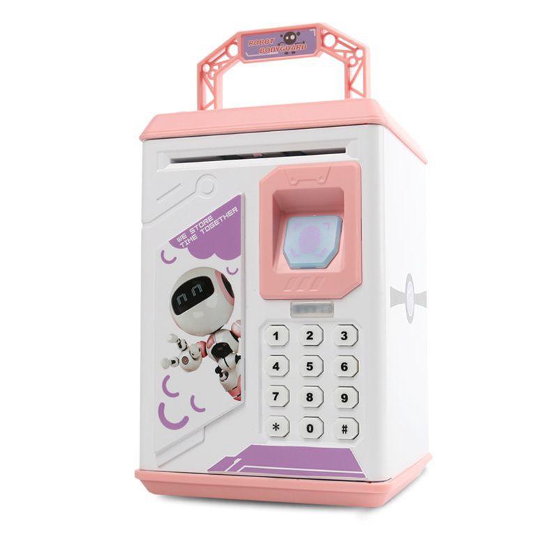 Hộp Tiết Kiệm Tiền Hình Cây Atm Mini