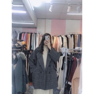 áo blazer dạ kẻ blazer loại 1