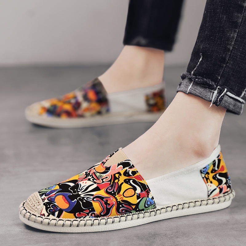 Vỏ Bọc Giày Lười Vải Canvas Thời Trang Cho Nam