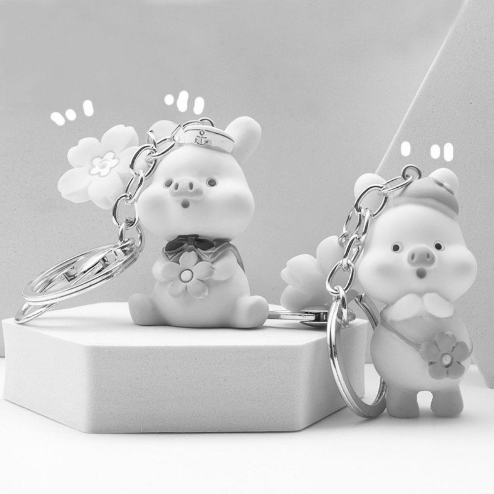 Móc Khóa Hình Heo Peppa Dễ Thương Giá Đỡ