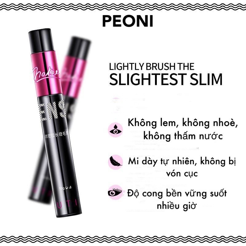 Mascara Chuốt Mi Siêu Dày Mi Cong Mi Chống Thấm Nước Không Lem Không Nhòe Lâu Trôi Cao Cấp Bioaqua 02 | BigBuy360 - bigbuy360.vn