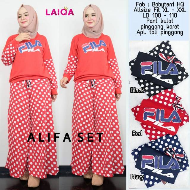 Alifa Bộ Đồ Thể Thao FILA Thời Trang Năng Động