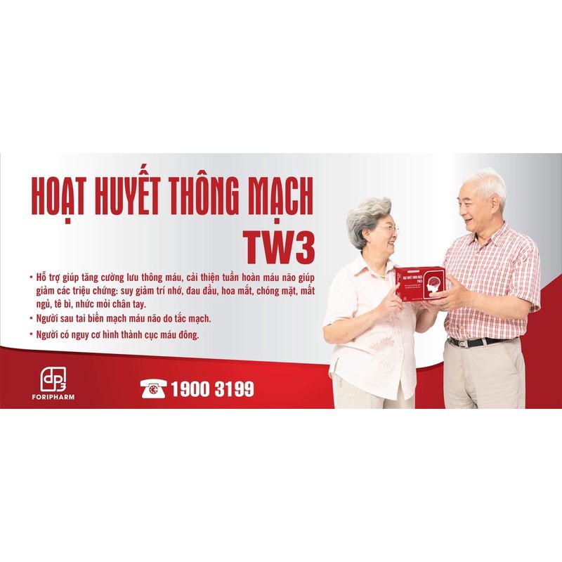 Hoạt huyết thông mạch Tw3