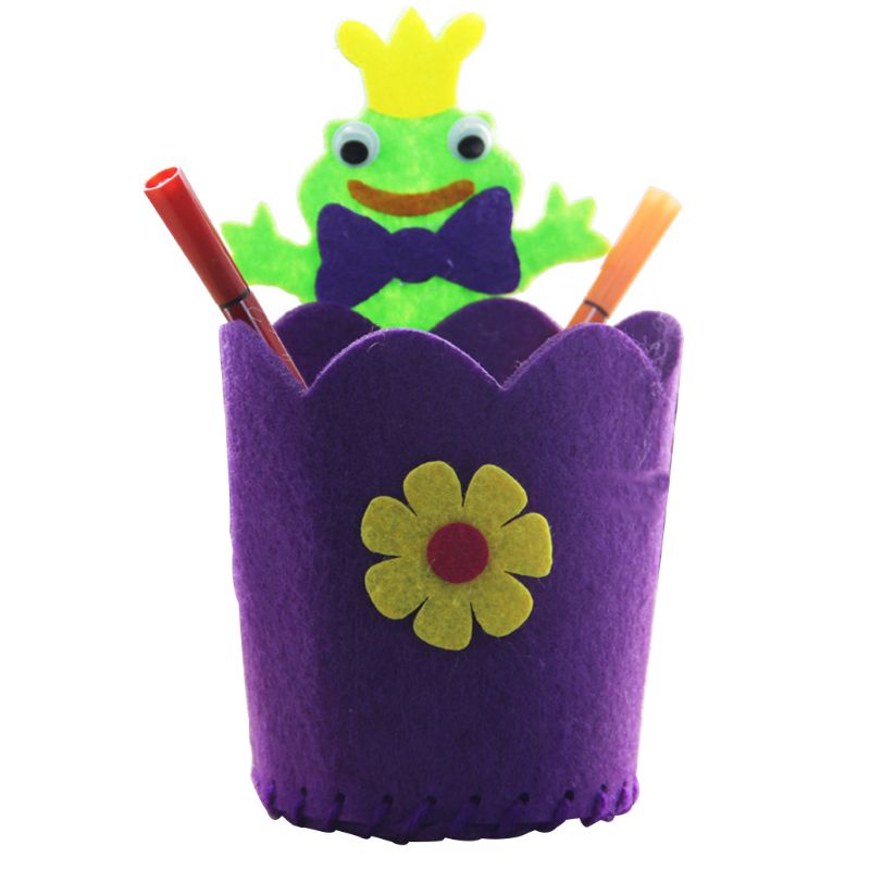 Giá Đỡ Bút Bằng Vải Nỉ Không Dệt Làm Thủ Công Diy