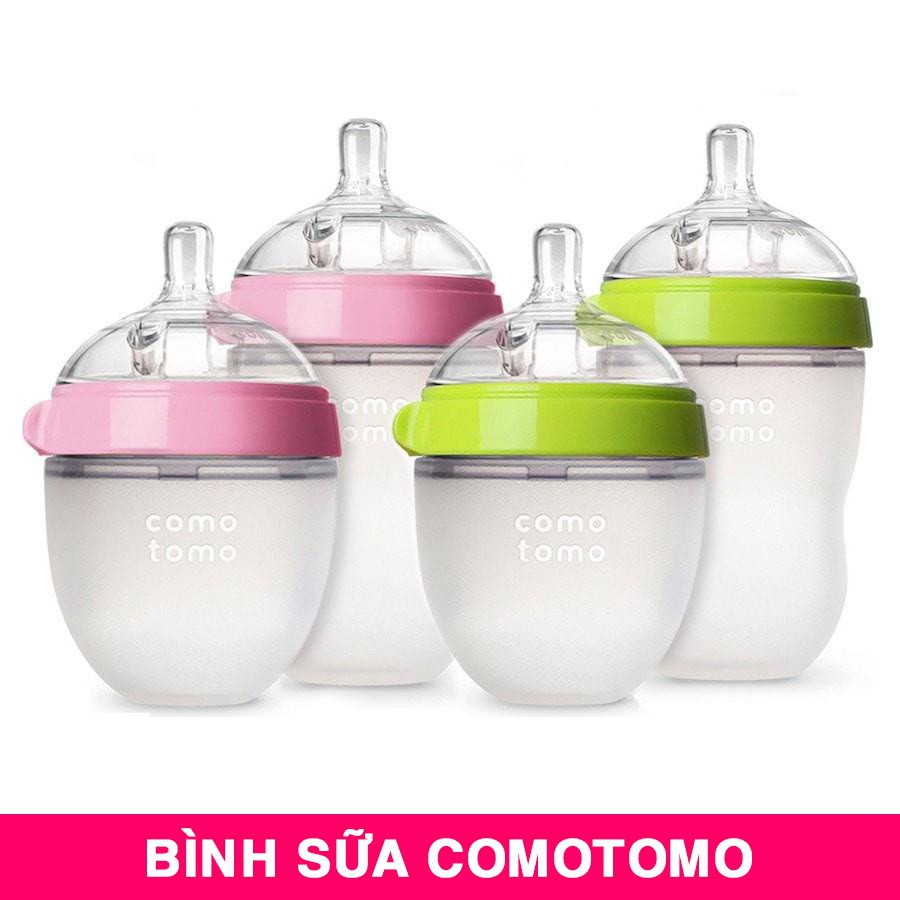 Bình sữa comotomo 150ml/ 250ml, bình sữa cho bé, bình sữa cao cấp giá rẻ