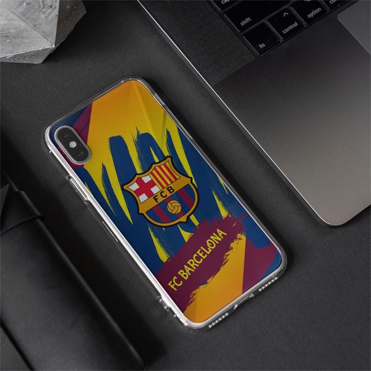 Ốp lưng logo CLB Barca FC Barcelona cho Iphone 5 6 7 8 Plus 11 12 Pro Max X Xr 85