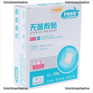 Set 30 băng keo y tế trong suốt chống nước