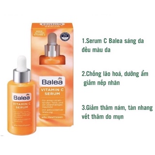 SERUM VITAMIN C BALEA Nội Địa Đức 30ml (mẫu mới)