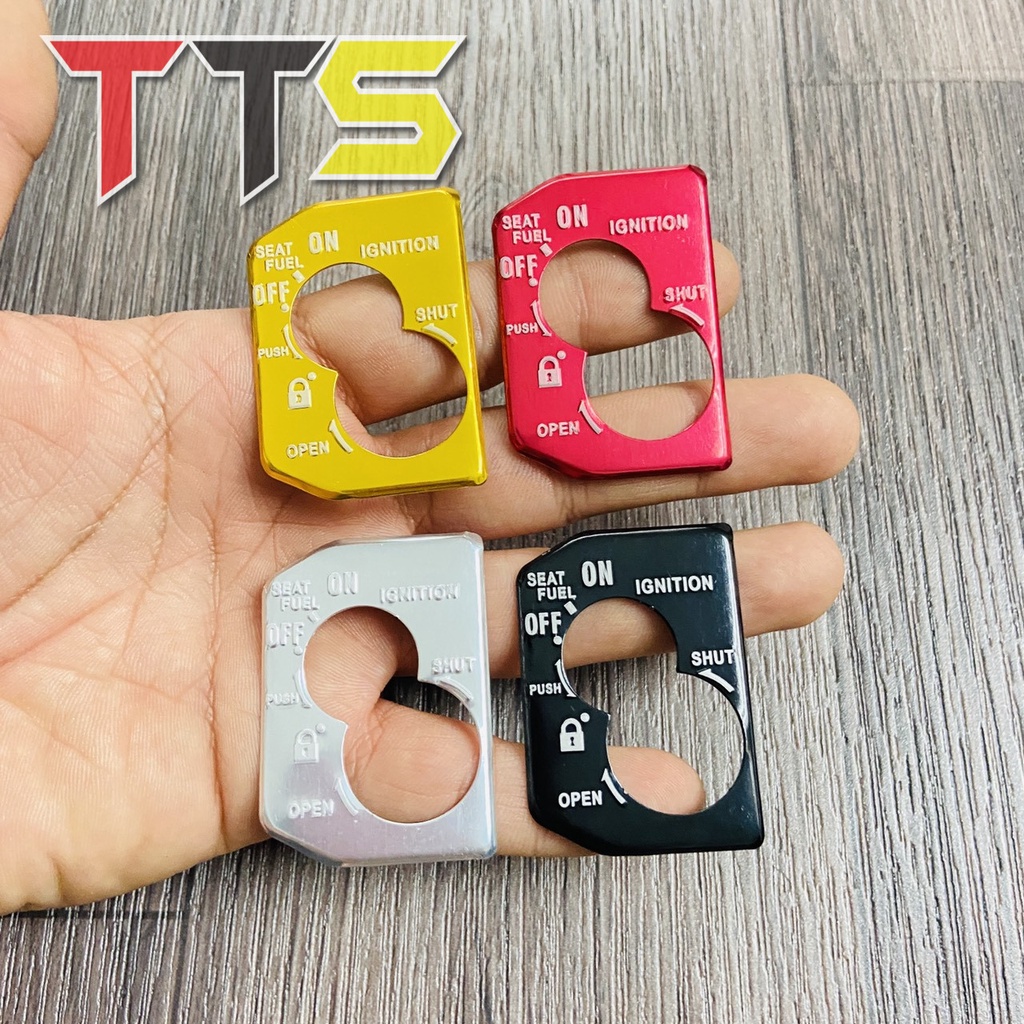 Dán ổ khóa, ốp mặt ổ khóa nhôm sử dụng cho WINNER X, VARIO, CLICK THÁI Ổ KHÓA CƠ