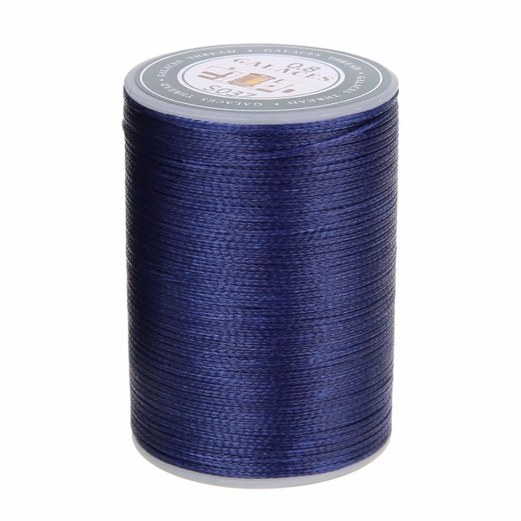 Cuộn dây sợi Polyester DIY may đồ da 0.8mm 90m