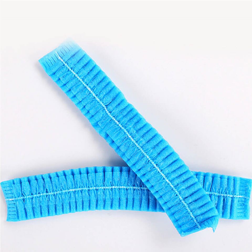 Mũ trùm y tế bịch 100 cái, mũ trùm con sâu chuyên dụng