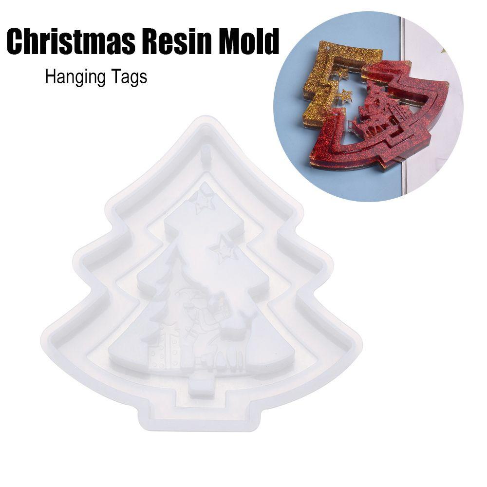 Khuôn Silicone Làm Trang Sức Hình Chữ Merry Christmas