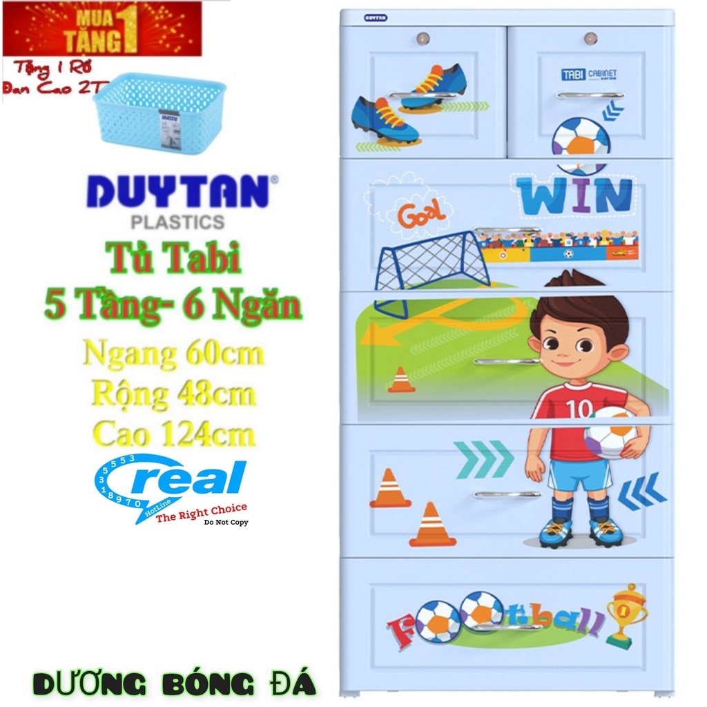 Tủ nhựa duy tân MINA 5 TẦNG - 6 NGĂN THÚ CƯNG