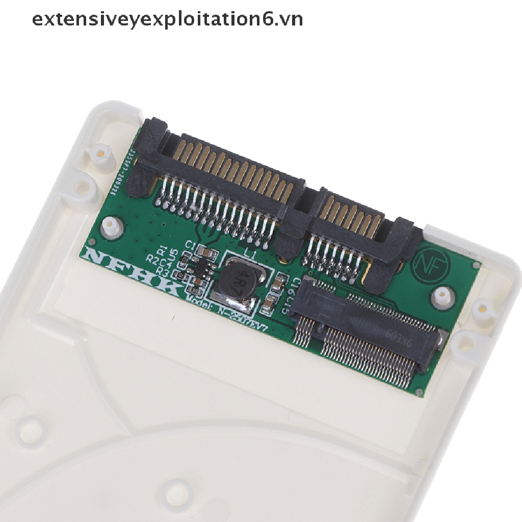 Hộp ổ cứng chuyển đổi thẻ nhớ SSD sang SATA 2.5 inch B + M key M.2 Ngff