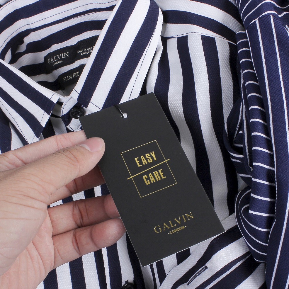 Sơ mi nam Galvin cotton kẻ dọc 6 màu , áo sơ mi công sở co giãn - Leo Vatino | BigBuy360 - bigbuy360.vn