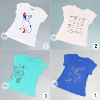 Combo 5 áo thun bé gái GAP kids (giao màu ngẫu nhiên