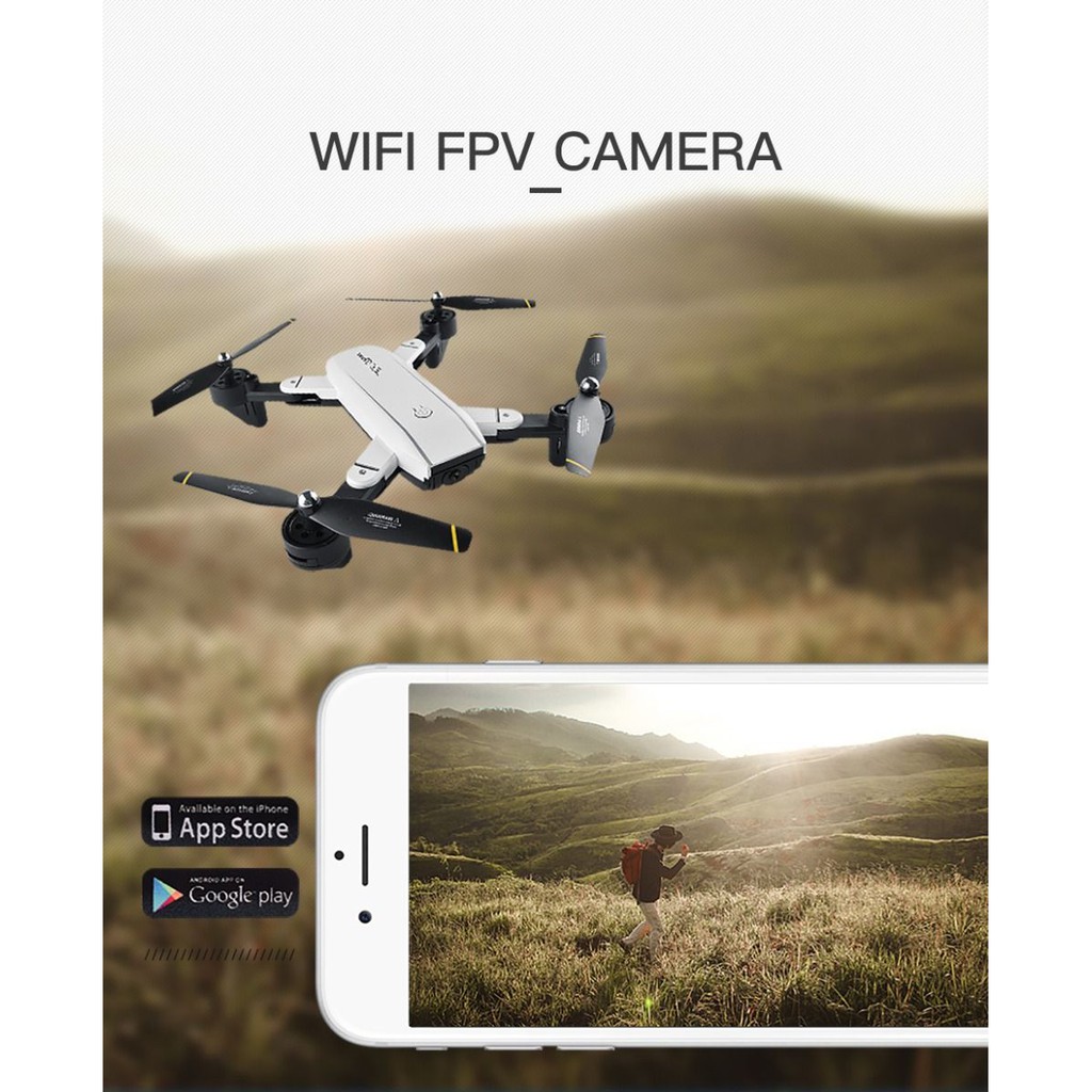 Flycam  Drone SG700 camera độ phân giải HD 720P Máy Ảnh 2.0MP