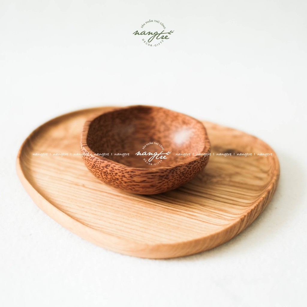 Chén gỗ dừa - Bát gỗ dừa - Coconut cup