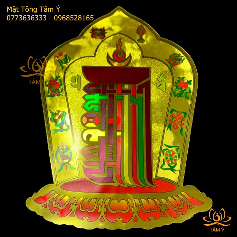 [Nhiều size nhất] Miếng dán Thời Luân Kim Cang Kalachakra | BigBuy360 - bigbuy360.vn