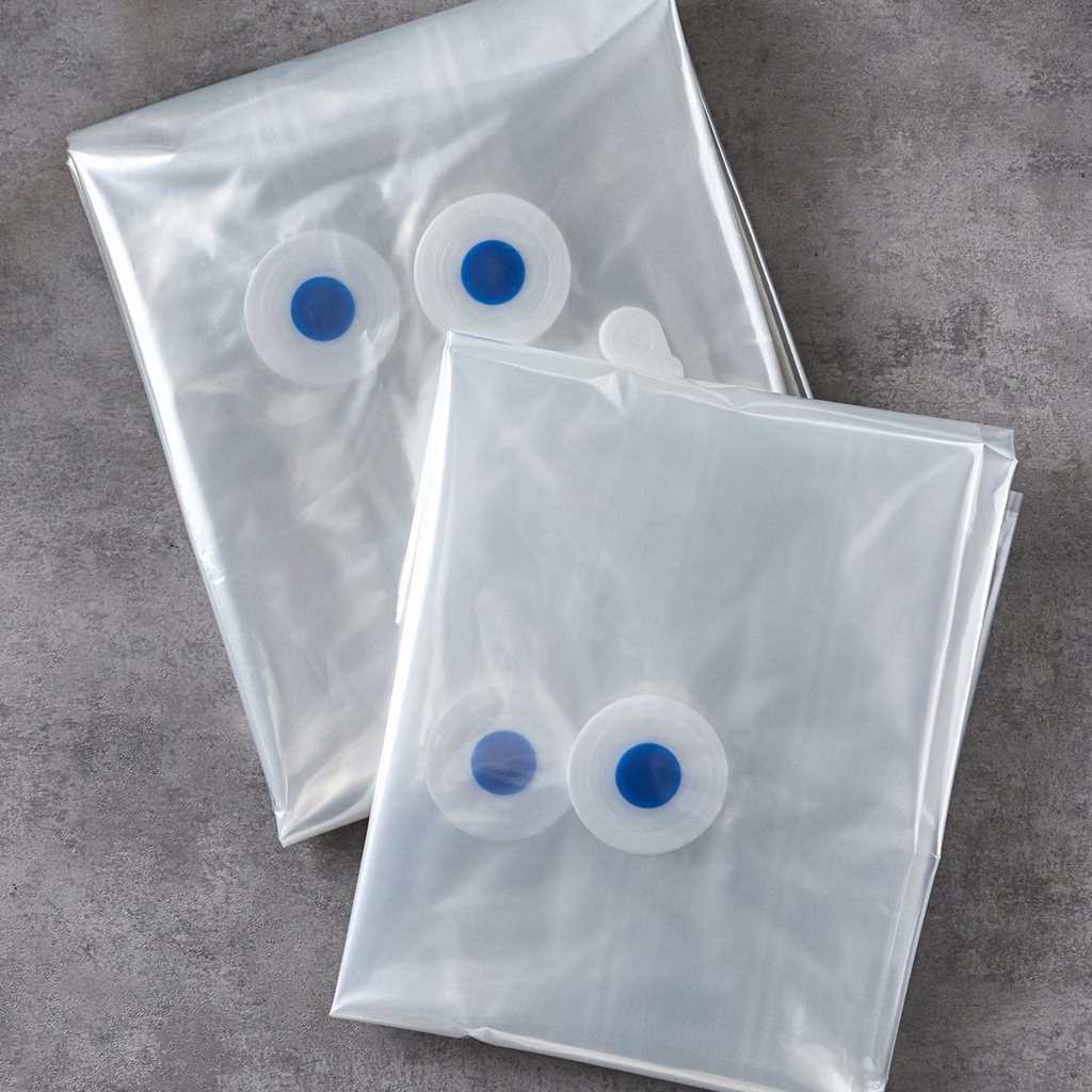 Bộ 4 Túi Đựng Quần Áo Hút Chân Không Bằng Máy Hút Bụi No Brand (2 size L + 2 size M) - Emart VN