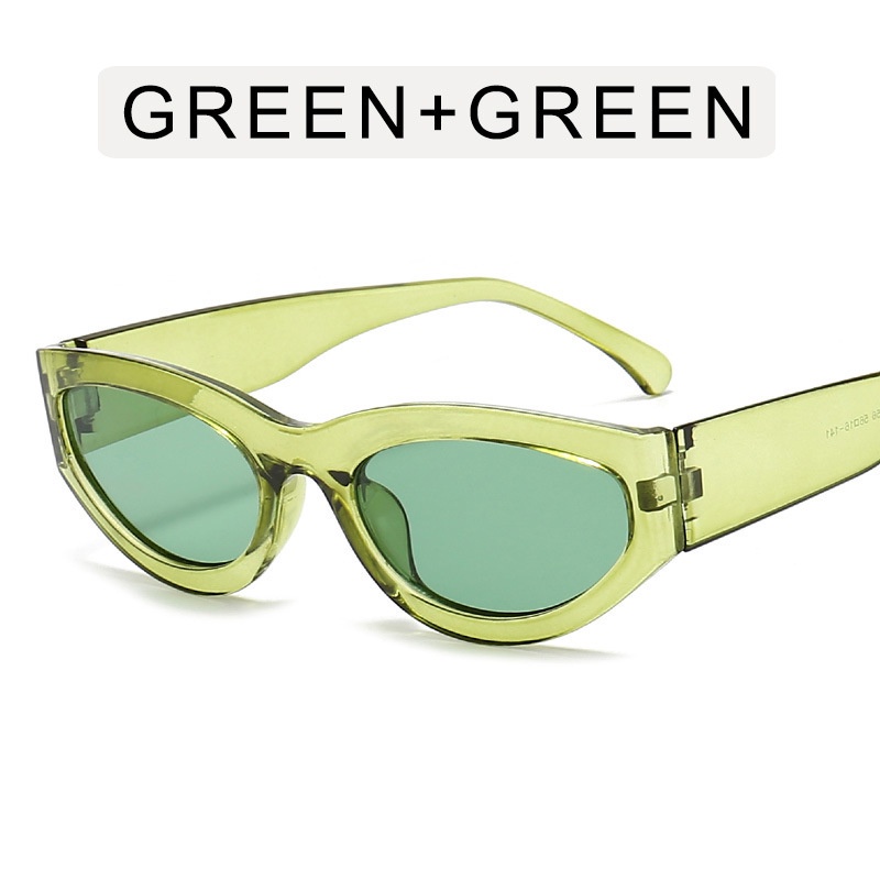 Kính Mát Thời Trang Hình Mắt Mèo Màu Kẹo Ngọt Phong Cách Phương Tây Cổ Điển