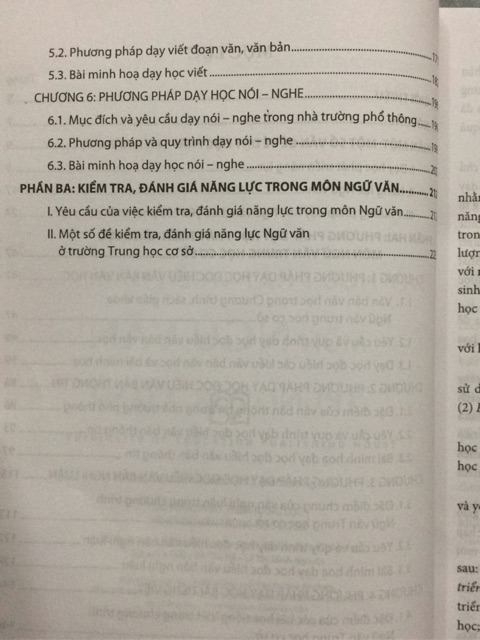 Sách - Dạy học phát triển năng lực môn Ngữ Văn trung học cơ sở