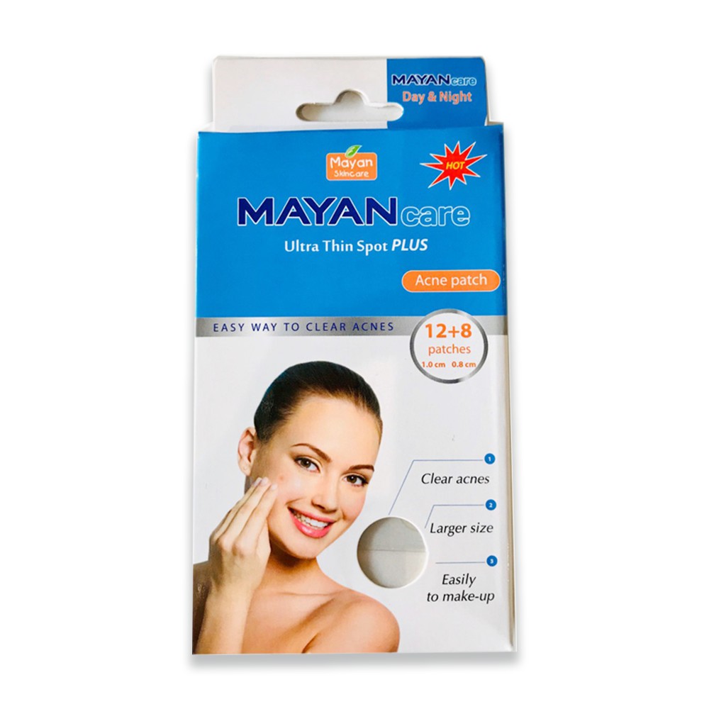 Dán mụn (20+4,12+8) Mayan Care ULtra Thin Spot,PLUS | BigBuy360 - bigbuy360.vn