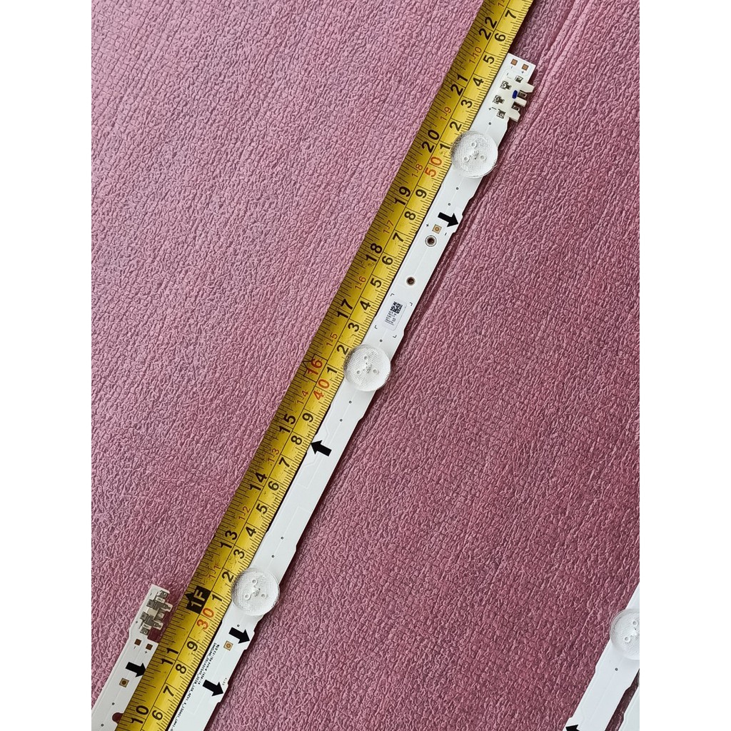 BỘ LED TIVI SAMSUNG 40H5500 40J5500 40H5552 40H6300 MỚI 100% LƯNG ĐỒNG HÀNG ZIN HÃNG, BỘ 5 THANH, MỖI THANH 9 BÓNG 3V