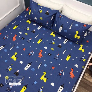 Set ga gối cotton lụa -ảnh chụp thật