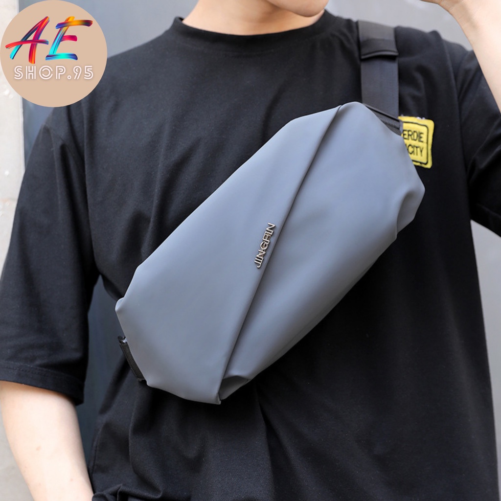 Túi Đeo Chéo Nam Chất Liệu Polyester Chống Nước  - Túi Xách - Ví Cao Cấp AESHOP.95 𝐓𝟏